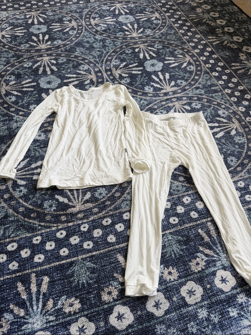 Kyte baby Cream pajamas